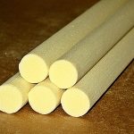pile of foam rods